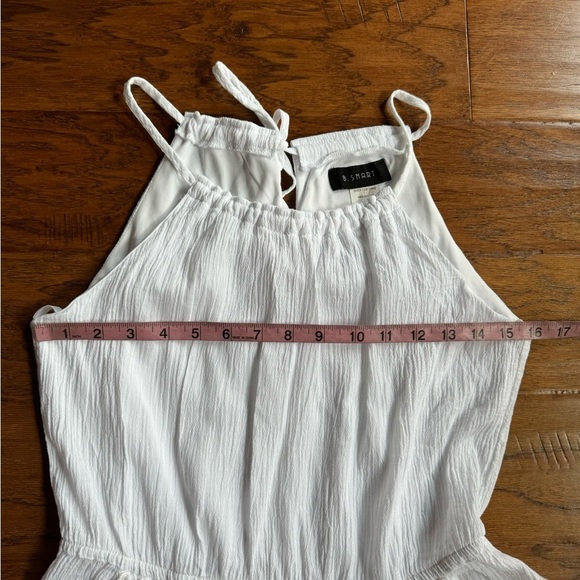 B Smart White Dress‎ Embroidery Lace Trim - Picture 11 of 12